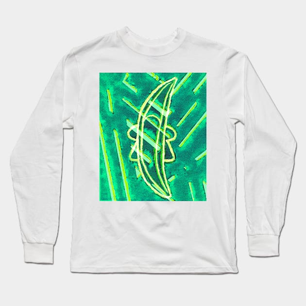 Electric MeepNana Zing Long Sleeve T-Shirt by Zenanigans